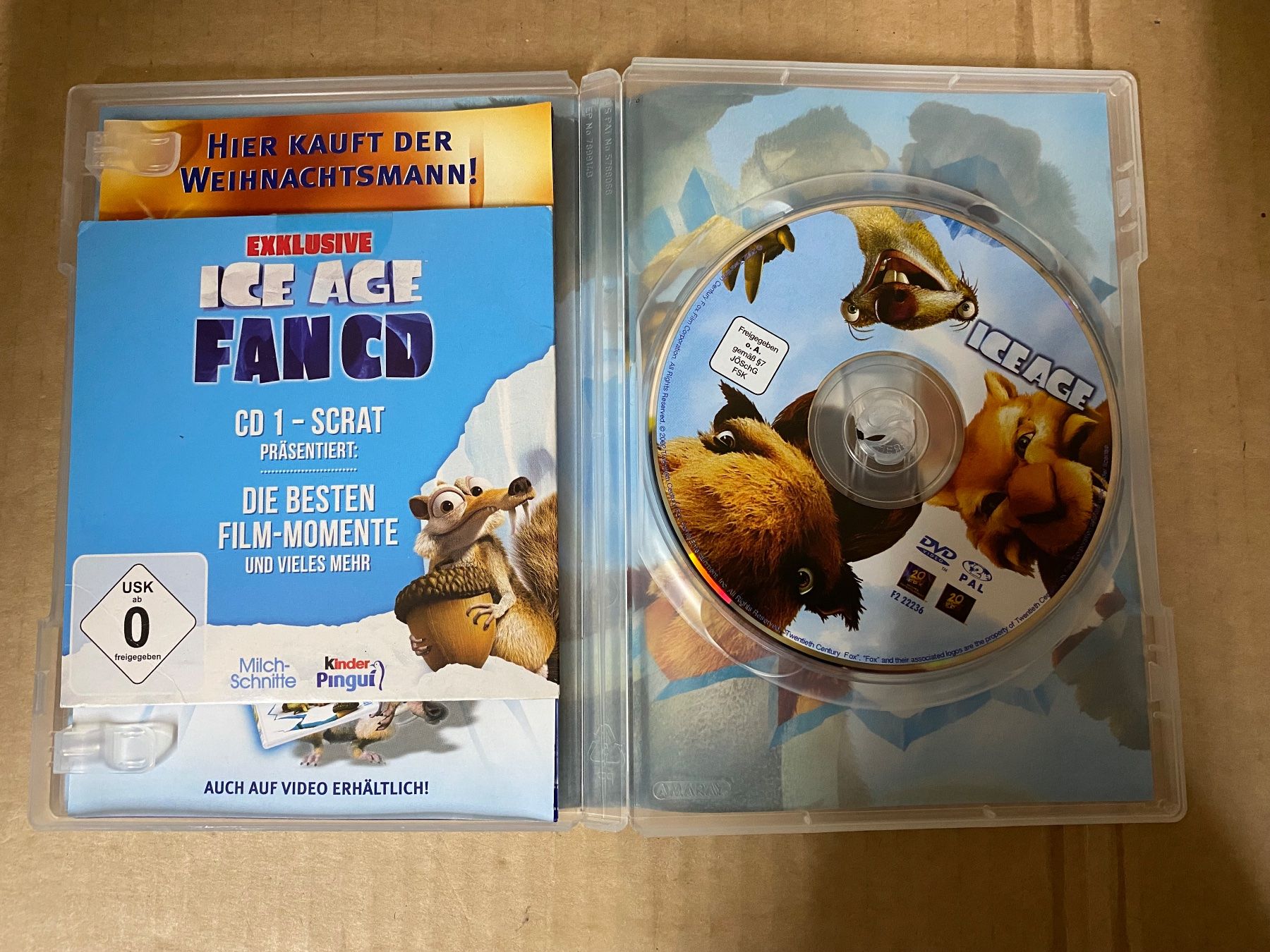 Tutti i DVDs: Ice Age (DVD) – Usato da Eschlikon TG venduto da 1.- 2
