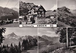 Soldanella Amden SG  -  Hotel Berghaus 1961