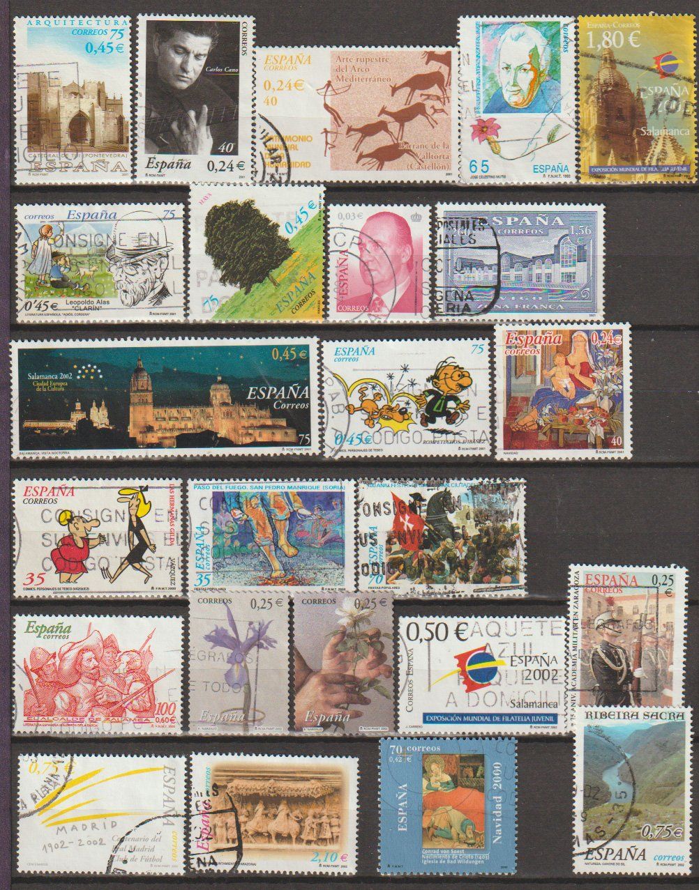 Alle Briefmarken: Espagne – Gebraucht aus Crans-Montana von kira56 1