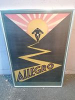 Moto Allegro oldtimer rare affiche collector 1926