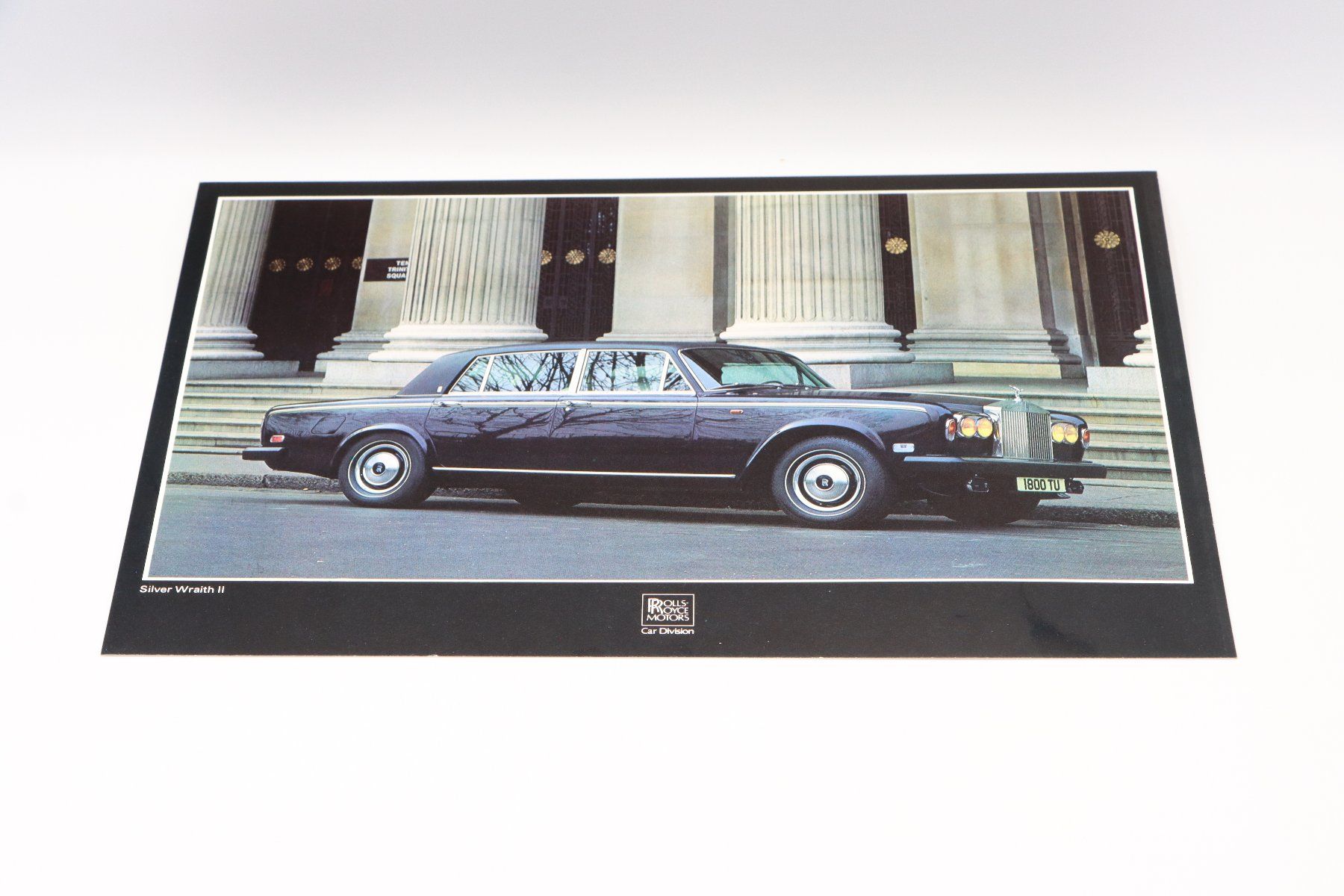 Rolls-Royce Documents: Rolls Royce Silver Wraith 2 1978 Prospektblatt – D'occasion à Bühl b.Aarberg par Collectorpassions 4