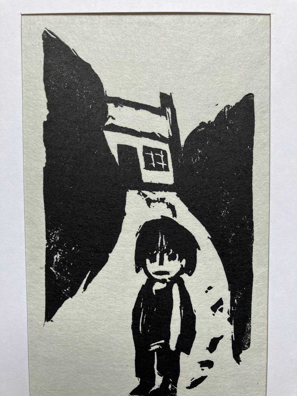 Xilografie: Holzschnitt von Robert Wyss  1967 – Usato da Winterthur venduto da Barunggeli 3