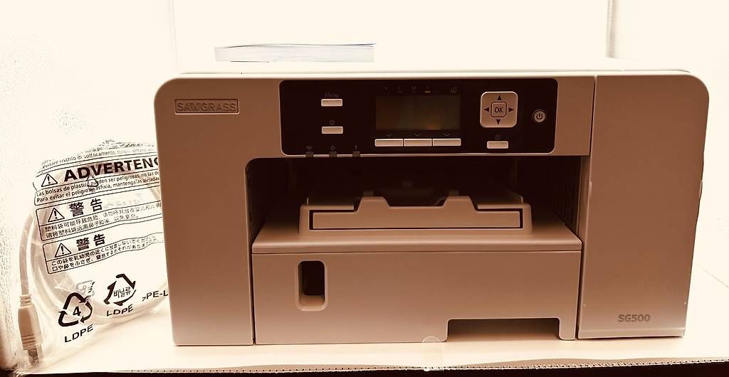 Stampanti: Sublimationsdrucker Sawgrass500 + Chromablast-Kit – Usato da Merenschwand venduto da basilisgg77