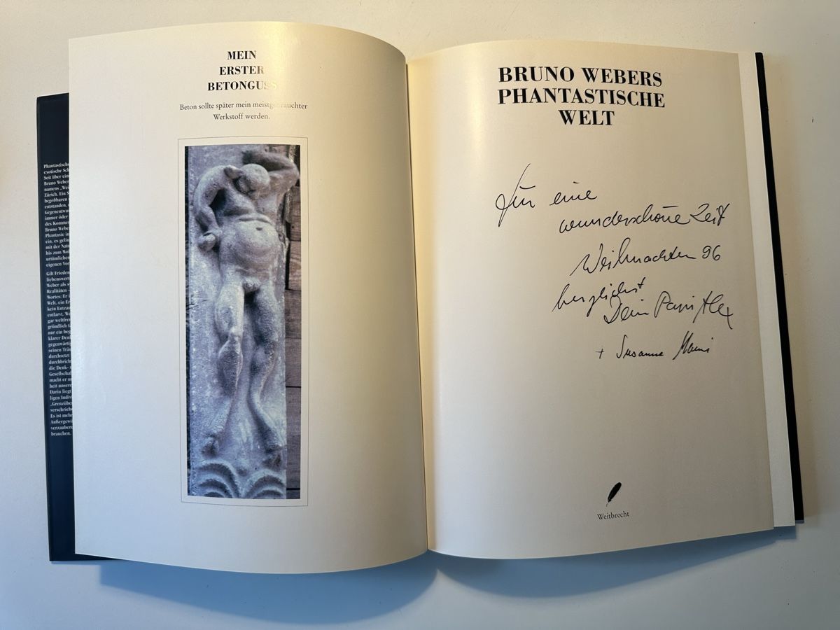 Libri: Kunstbuch Bruno Weber, Phantastische Reise – Usato da Zürich venduto da bella027 3