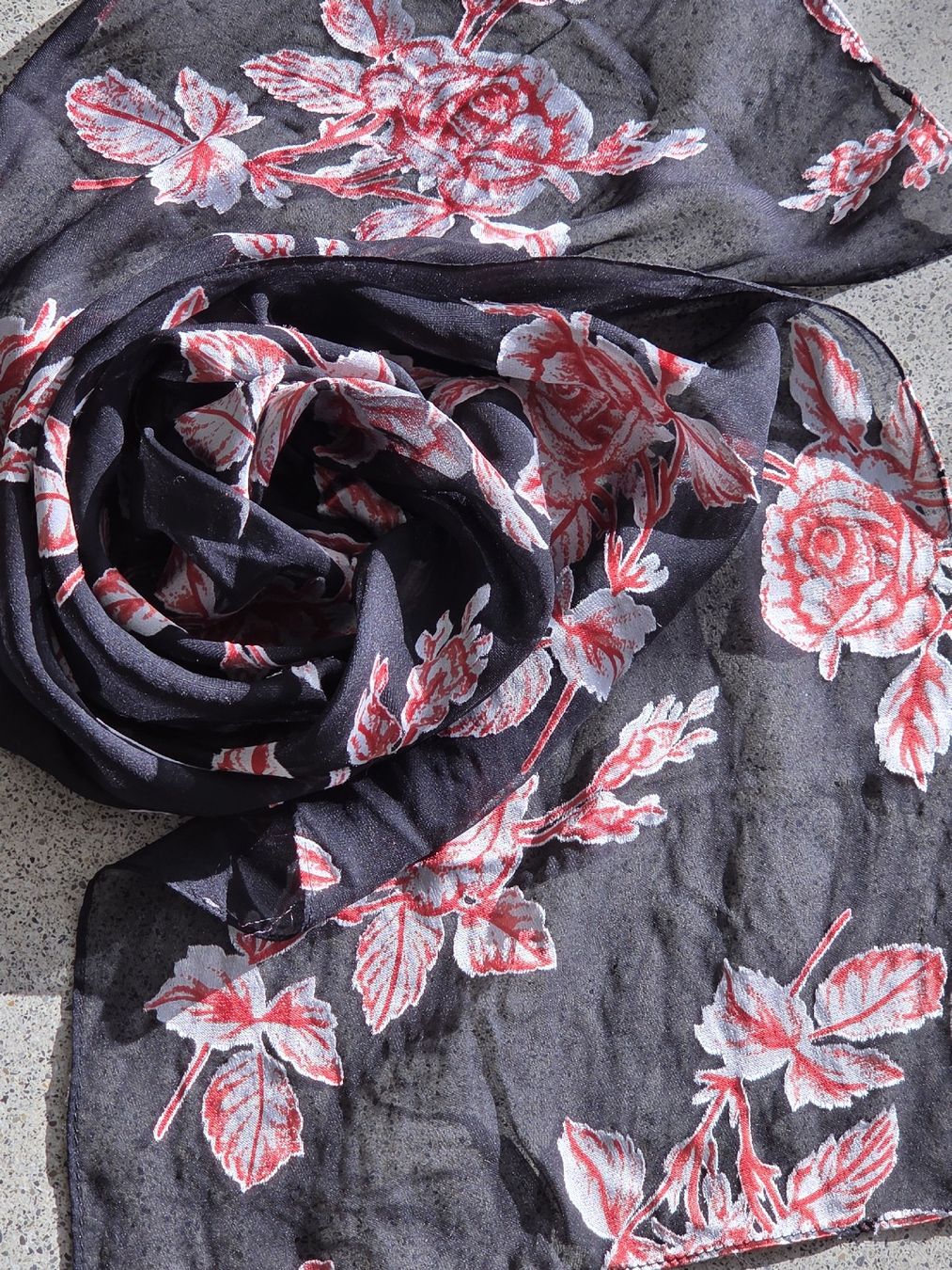 Foulard & Sciarpe: Seide-/Viscose - Schal 25 x 165 cm – Nuovo e nell'imballaggio originale da Frauenfeld venduto da Schenken-mit-Herz