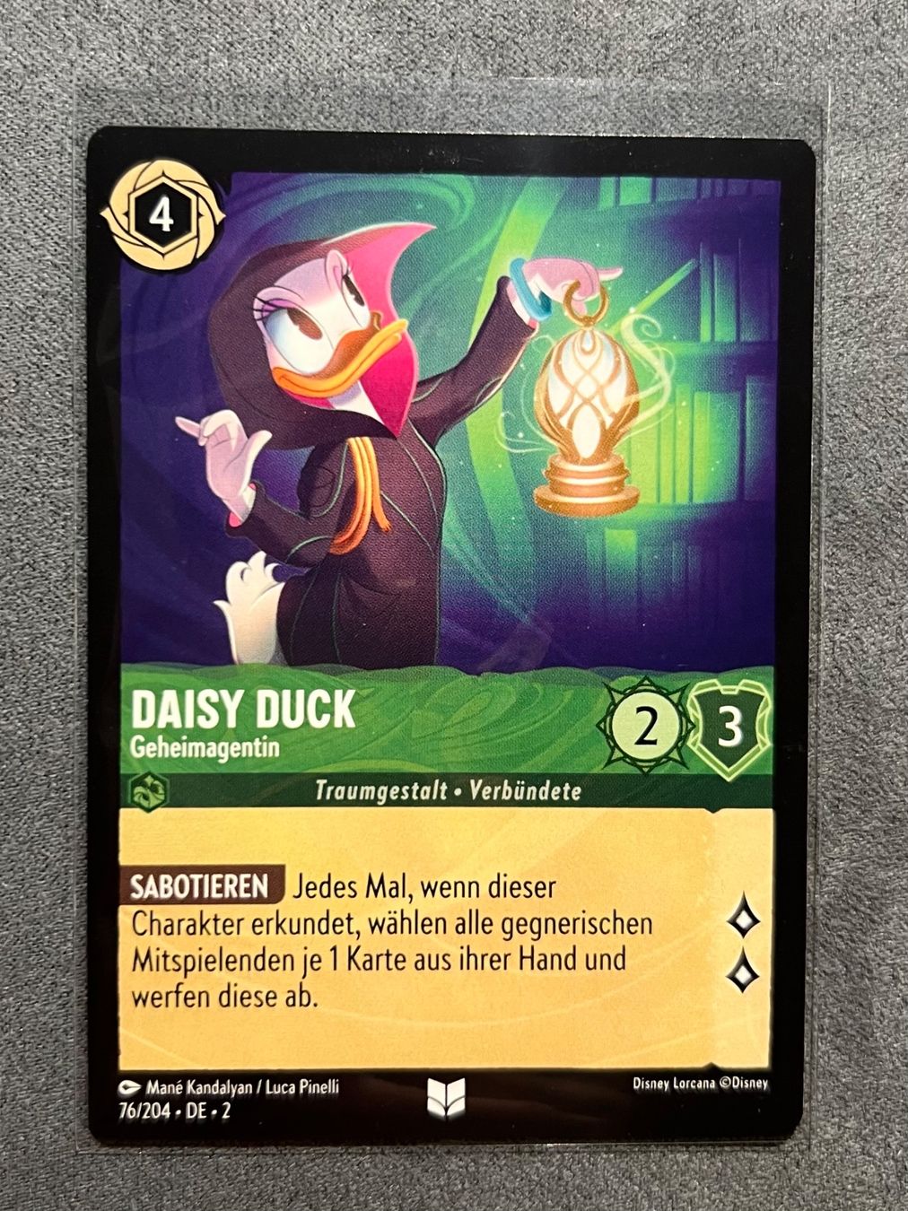 Disney Sammelbilder & Trading cards: Daisy Duck DE 76 Disney Lorcana 2 – Neu (gemäss Beschreibung) aus Rafz von SaintCruz