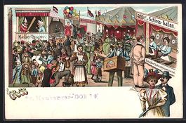Litho Hamburg, Volksfest Hamburger Dom, 