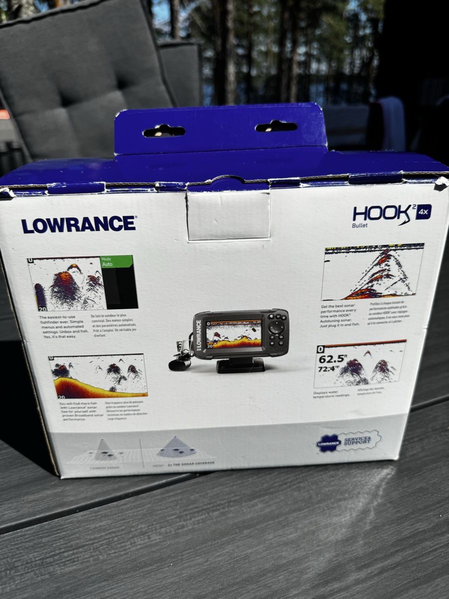 Accessori: Lowrance HOOK² 4x Bullet Fishfinder – Nuovo (secondo la descrizione) da Hüntwangen venduto da konizh01 1