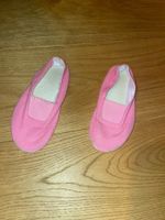Rosa Gymnastikschuhe