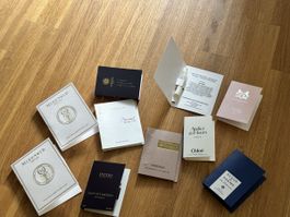 Parfumproben Set diverse Marken 10 Stk