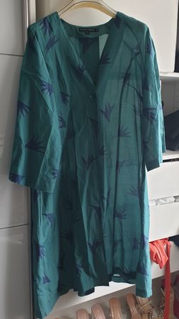 Gudrun Sjöden schönes Kleid/Longbluse Gr. M /Seide