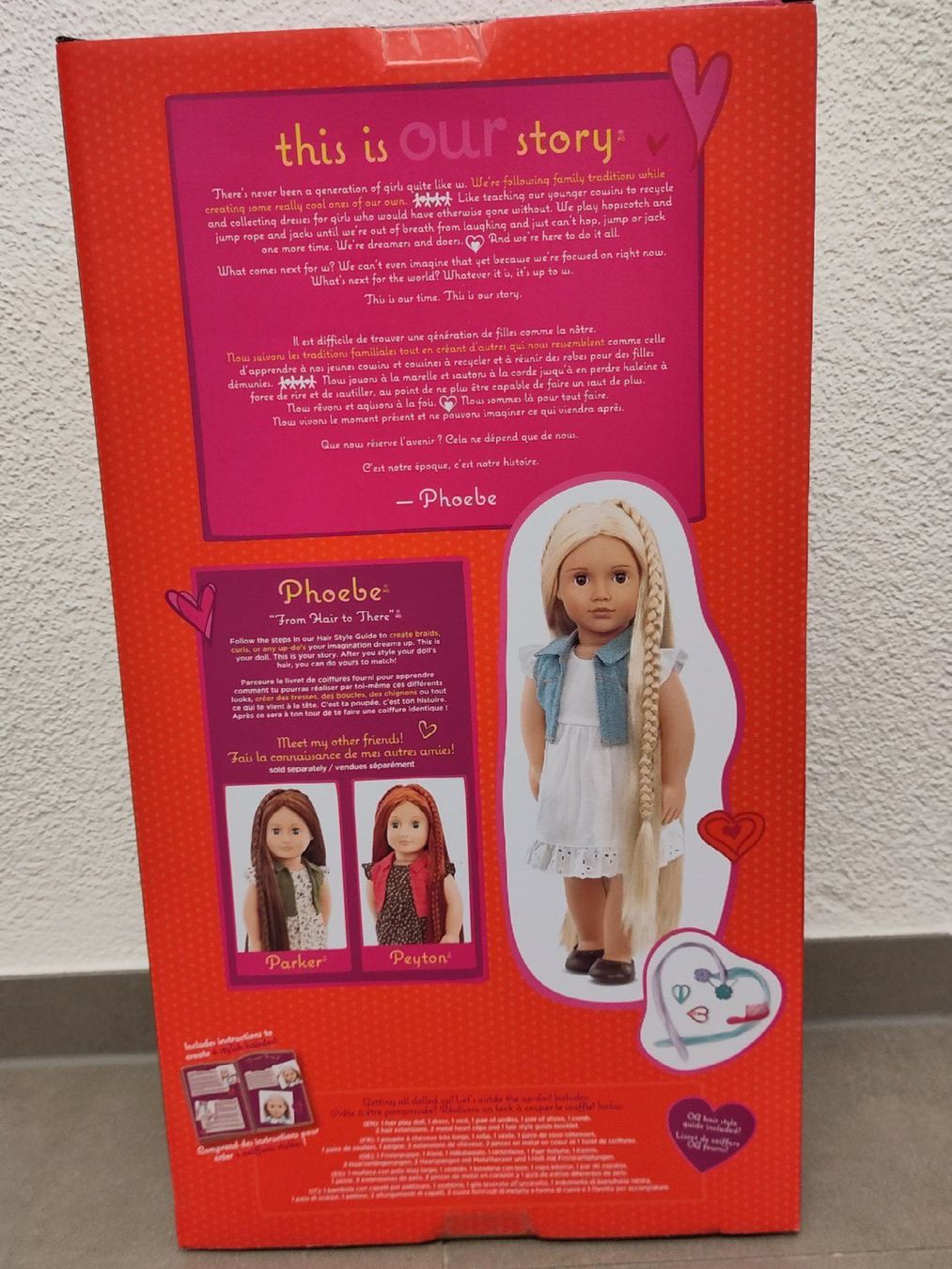 Puppen: Our Generation Phoebe Frisierpuppe – Neu und originalverpackt aus Zürich von  1