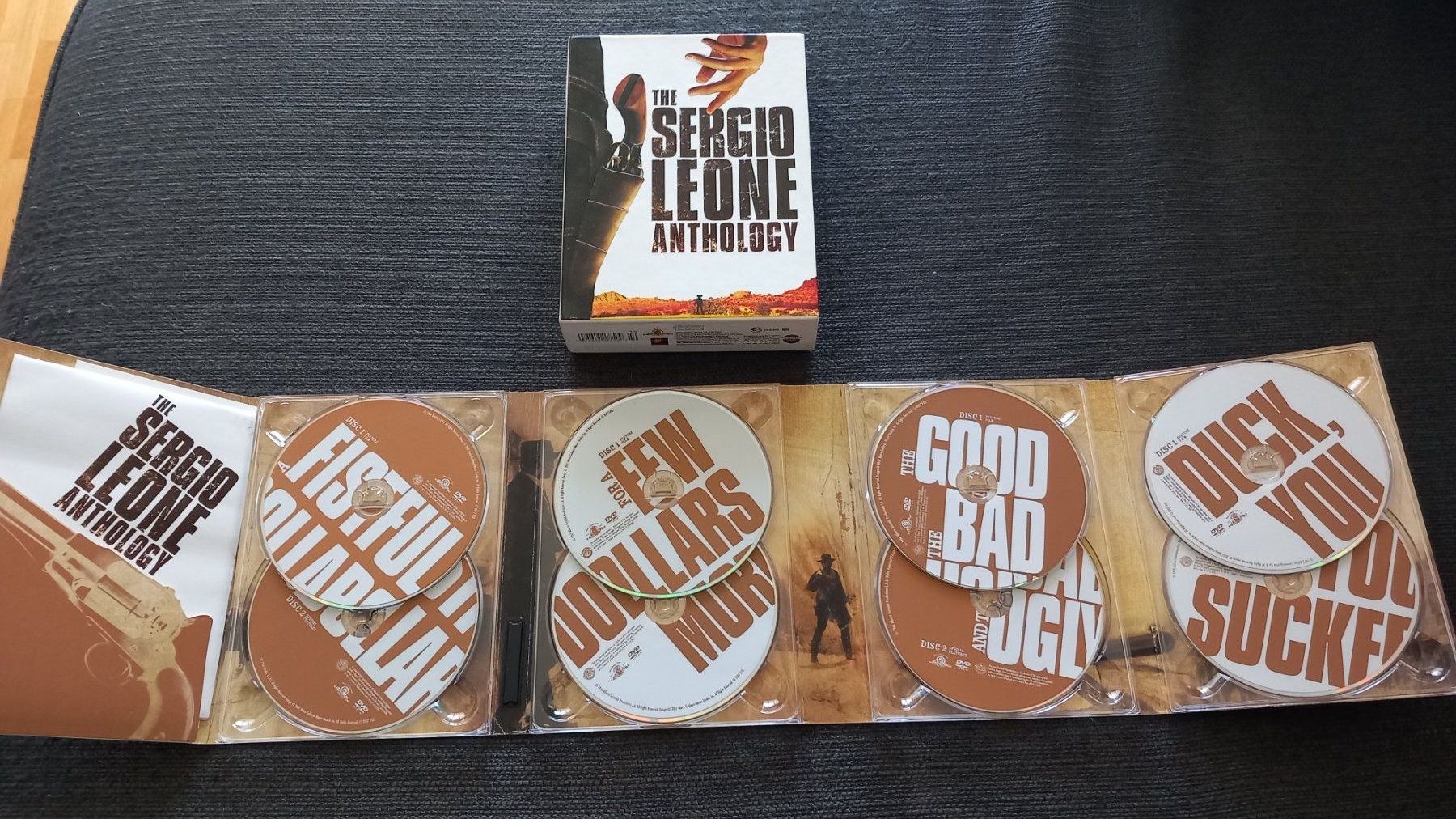 Tous les DVDs: Coffret 8 DVD Sergio Leone Anthology ! – D'occasion à Bernex par casimali 2