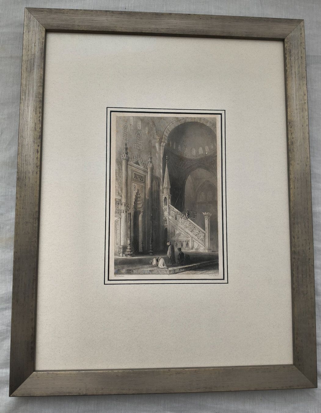 Gravures: Gerahmter Stahlstich von WILLIAM HENRY BARTLETT – D'occasion à Binningen par mar_2jlr