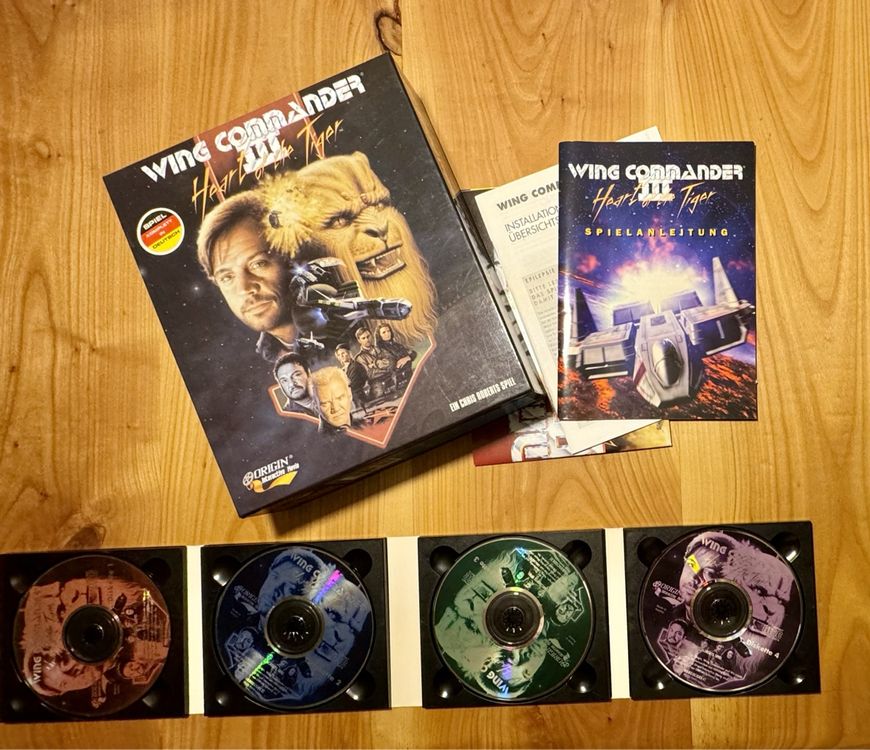 En boite + bandeau - Wing Commander III - Heart of the tiger PC Star Wars actor