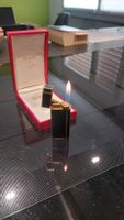 Briquet "Cartier" Feuerzeug Penta Chinalack schwarz