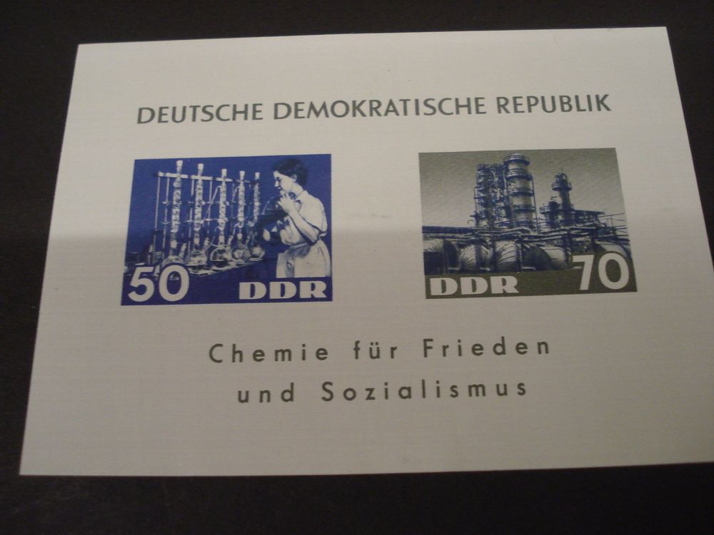 ddr-block-1963-chemie-f-r-frieden-dederon-gewebe-gebraucht-in