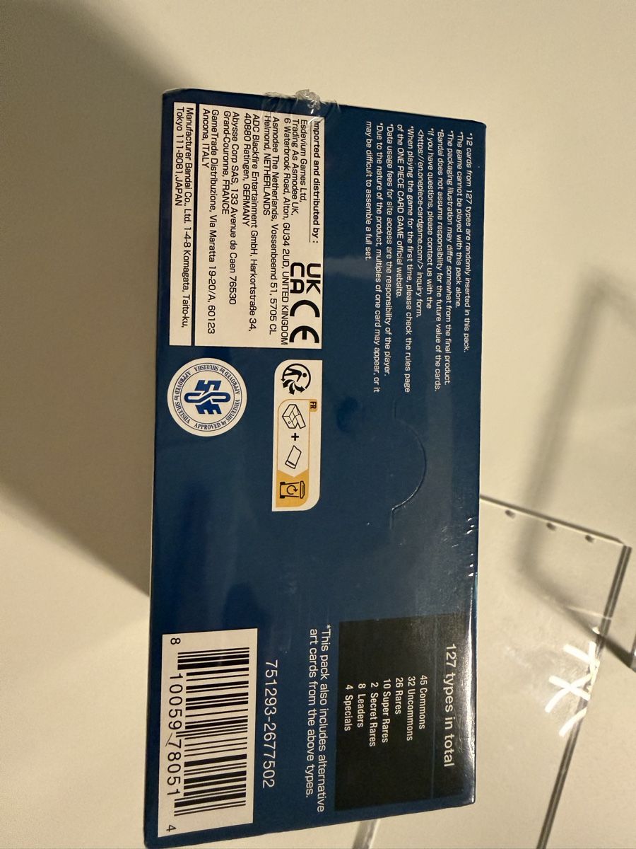 Bandai Cartes à collectionner: Op03 box – D'occasion à S. Antonino par Mc2495 4