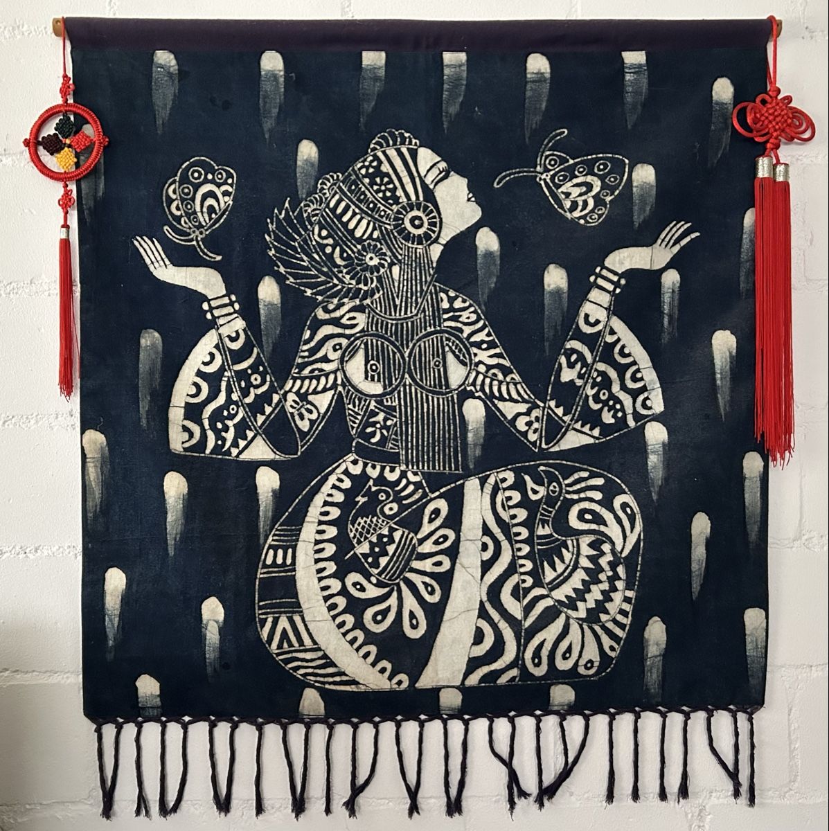Tessuti: Batik - Wandbehang – Usato da Möhlin venduto da Muet34