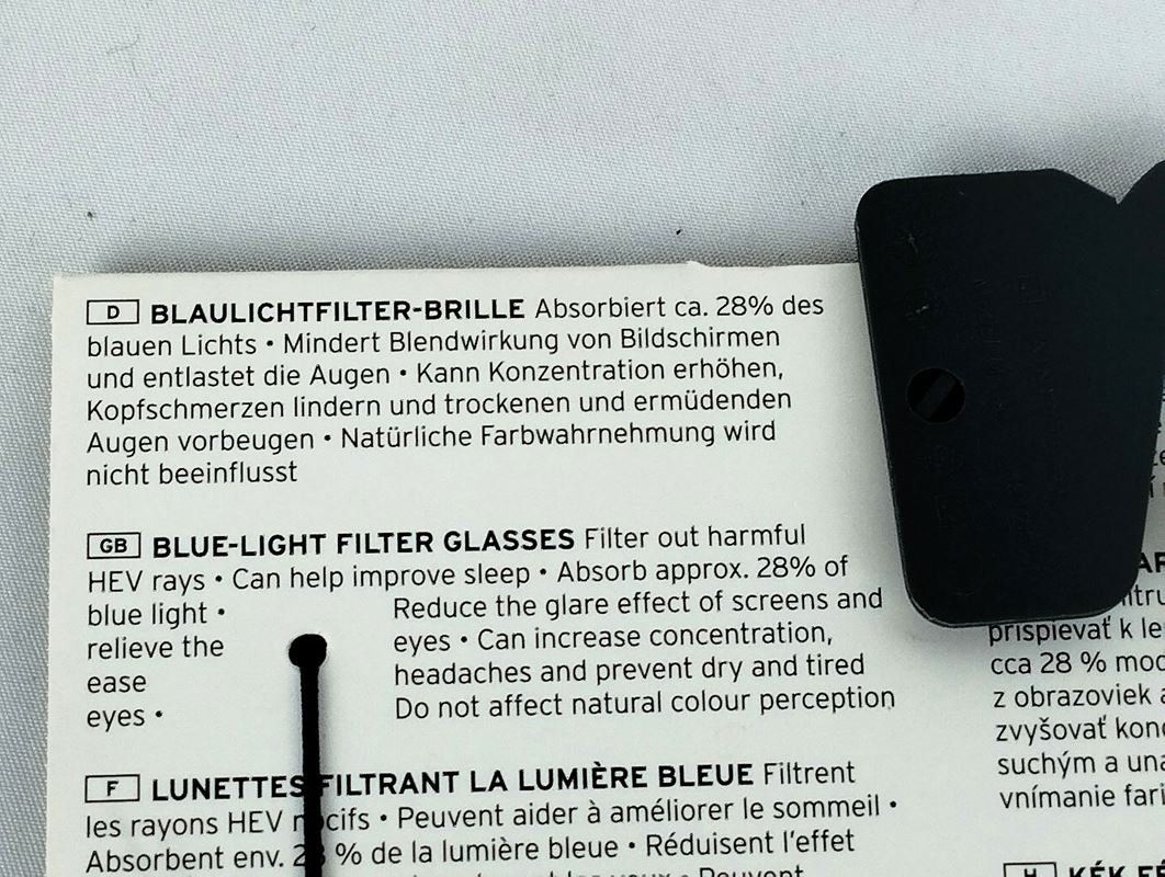 Occhiali & Lenti: TCHIBO Blaulichtfilterbrillenglas – Usato da Schübelbach venduto da Restwert_Schubelbach 4