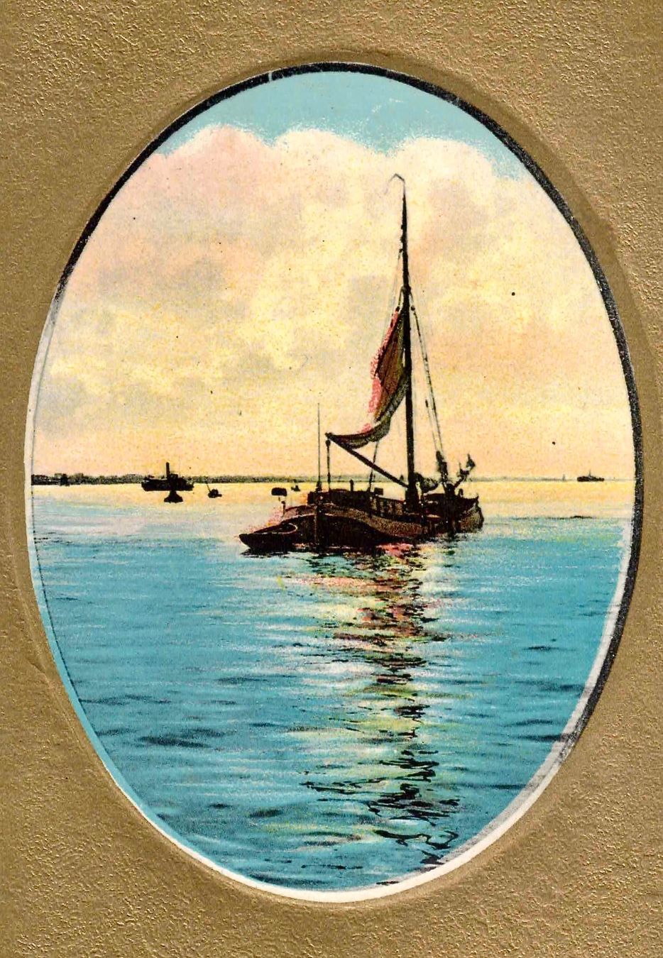 Ansichtskarten: Bootfahrt ib Lausanne ca. 1910 (VD) – Gebraucht aus Oberdorf BL von Hopfehuepfer 1