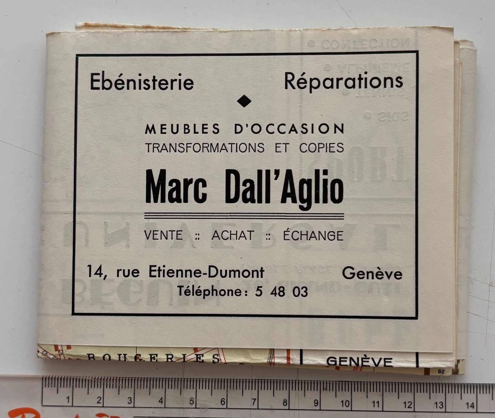 Cartine & Atlanti: Plan de Genève – Usato da Neuchâtel venduto da gefdeneuch 5