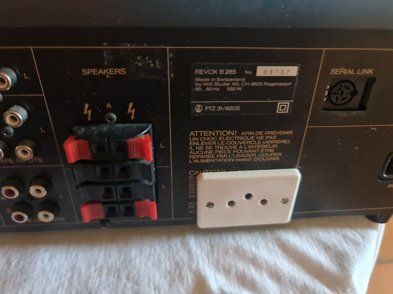 Revox Ricevitori: REVOX Receiver B 285 – Usato da triengen venduto da fad_g29d 4