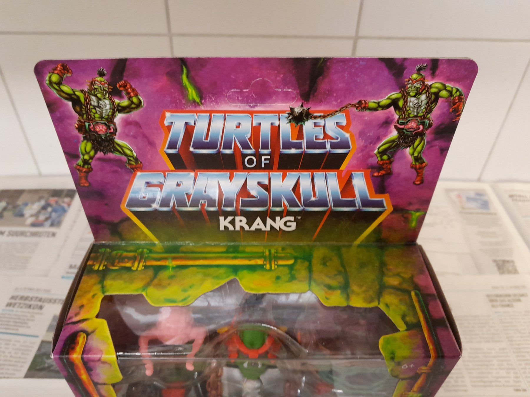Masters of the Universe Statuette: Turtles of Grayskull Krang – Nuovo e nell'imballaggio originale da Rüti ZH venduto da Alemanni 2