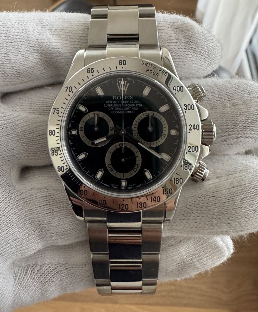 Rolex Uhren: Rolex Daytona mit Rolex Service 2024 – Gebraucht aus Chur von lucretiawatches