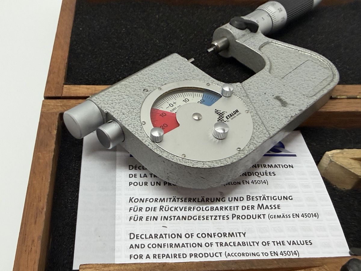 Tesa Misurare: ETALON DIAL INDICATING MICROMETER – Usato da Bassecourt venduto da DiM7775 4