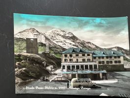 AK  Stilfserjoch Hotel Perego mit Stempel ungelaufen (G3989)