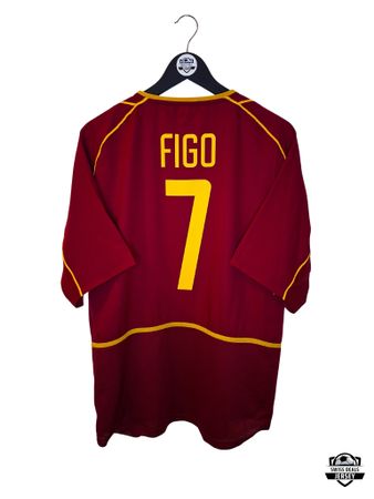 FIGO #7 Original Portugal 2002-04 Home Trikot