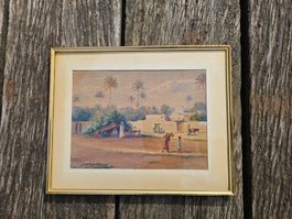 Bild: Aquarell Ägypten
