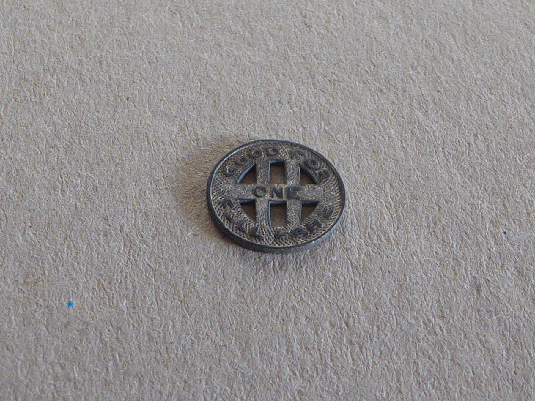Medaglie: Jeton  Token  USA  Honolulu  1924 – Usato da Thun venduto da 427er 3