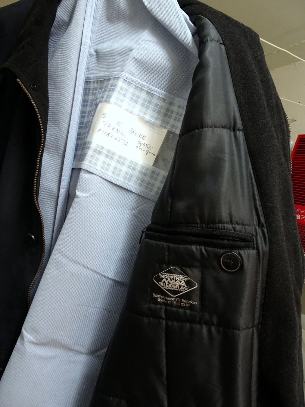 Jacken: Herren WinterJacke, Gr.54 dunkelblau – Neu (gemäss Beschreibung) aus Grüt (Gossau ZH) von spitzig 8