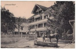 Buchegg SO Lüterswil Bad Lüterswil Nr.7 und Pferd , 1917