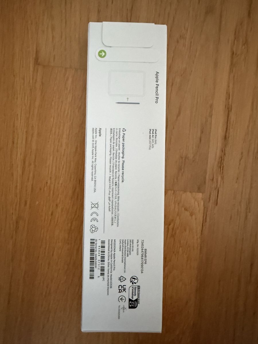 Apple Tablet PC: Apple Pencil Pro – Nuovo e nell'imballaggio originale da Ringgenberg BE venduto da sr85 2