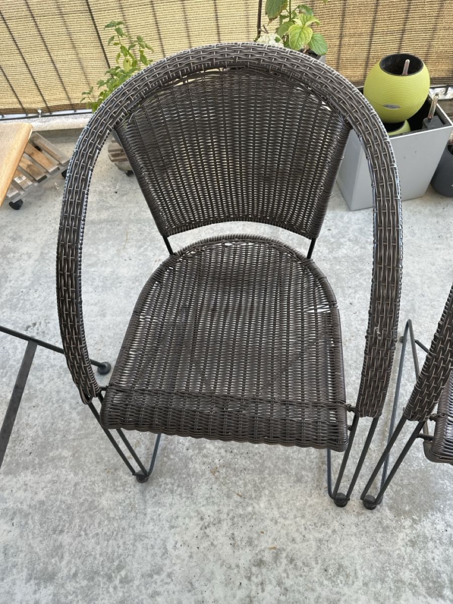 Chaises: 2 Balkonstühle – D'occasion à Altendorf par ratzfatz 2