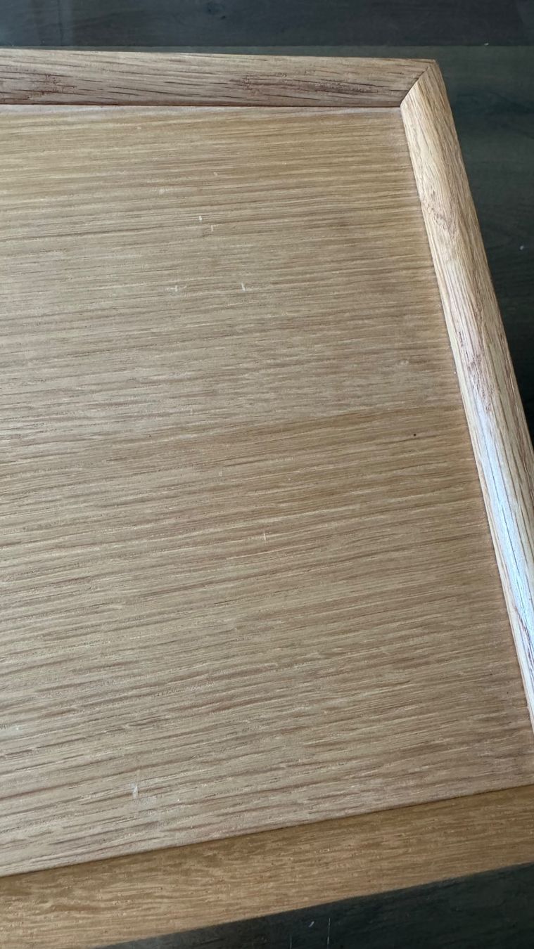 Servierplatten: Hübsch Interior festes Eichen Holztablett FRAME 25x35 NP39 – Gebraucht aus Riehen von To120 6