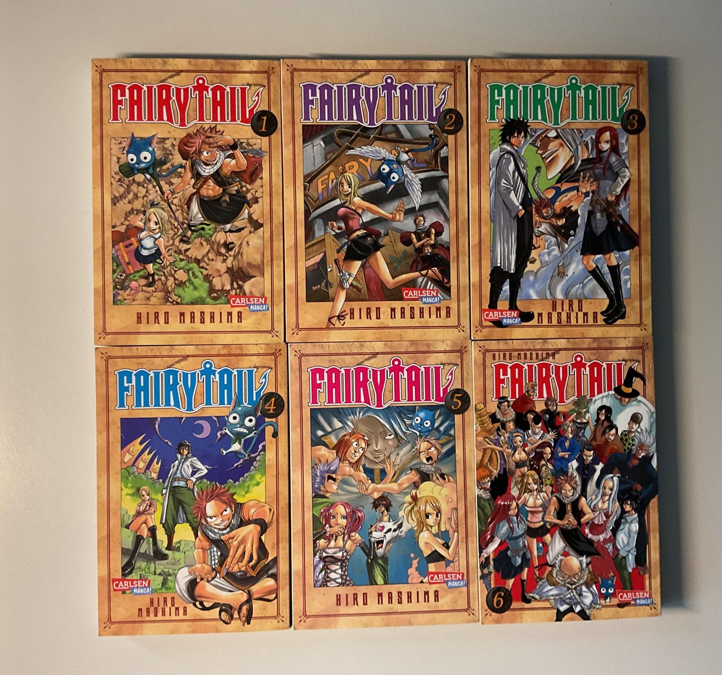 Comics: Fairy Tail Bänder 1-6 – Gebraucht aus Bonstetten von rol_zk5s