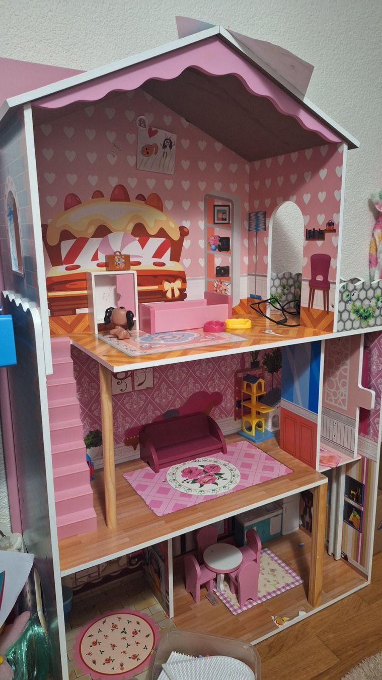 Barbie Maisons & Meubles de poupées: Pupenhaus – D'occasion à Rickenbach SO par hegyc 1