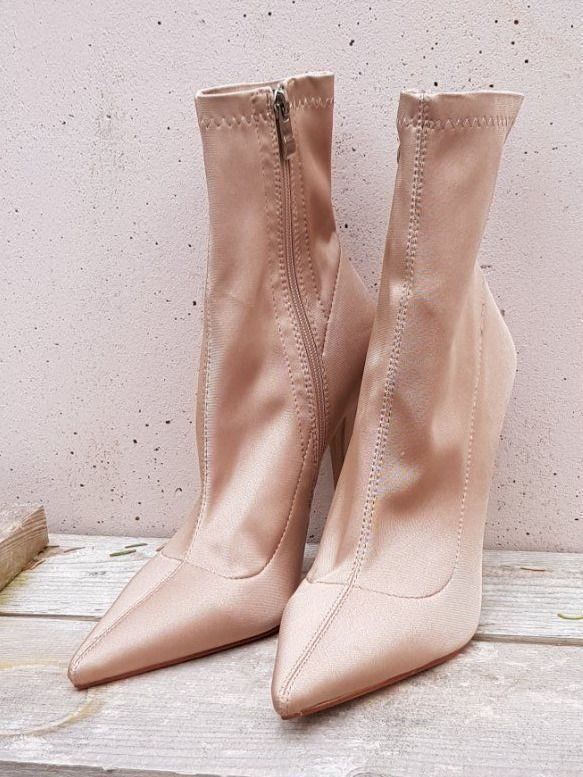 Scarpe da donna: 39 - Grösse, Textilstretch High Heels Stiefeletten – Usato da Nottwil venduto da echtMOMO