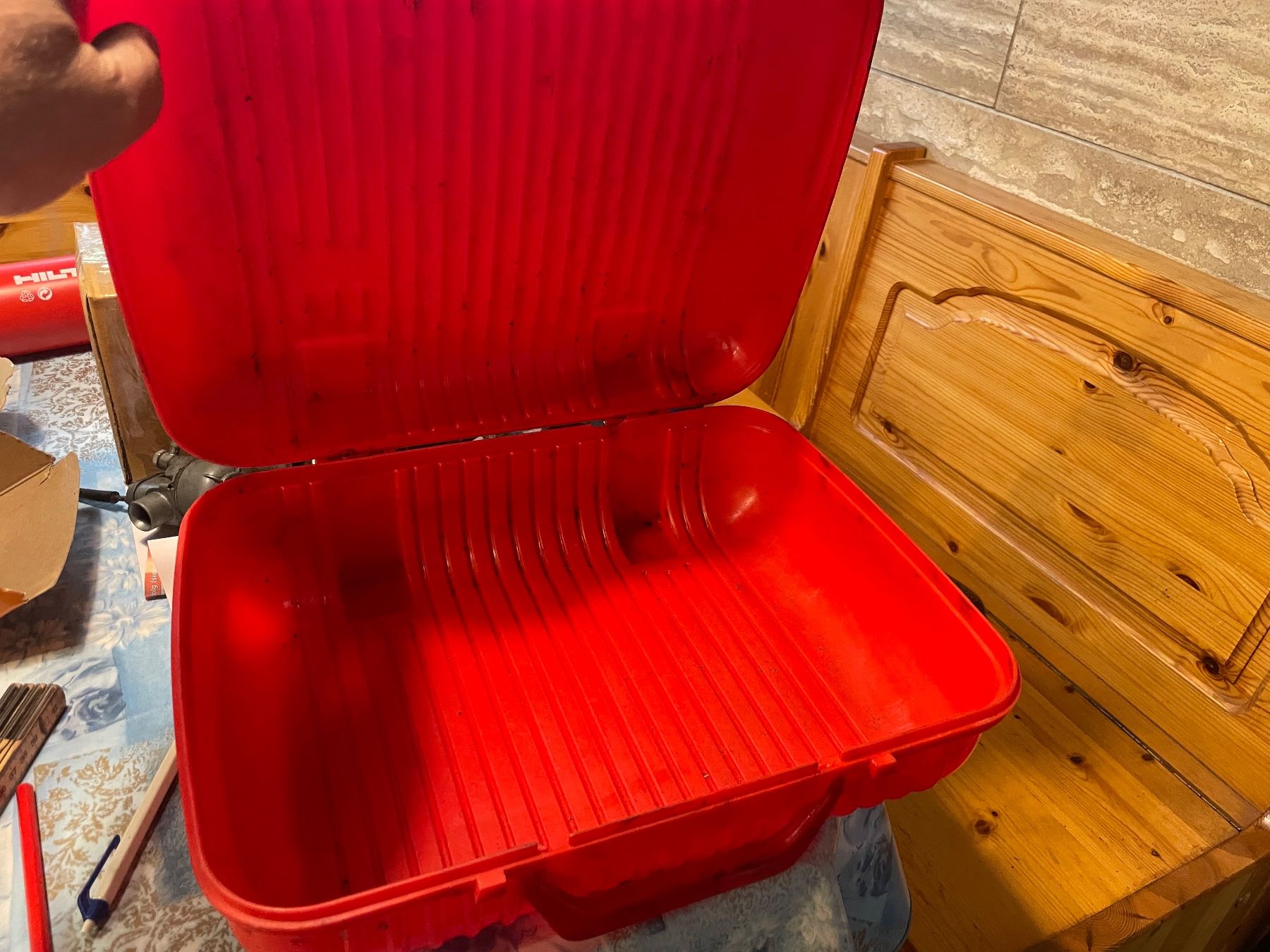 Altro in Bricolage: 2 Tragköfferli, Etui, Box, gelb und rot – Usato da Thayngen venduto da stammsani 6