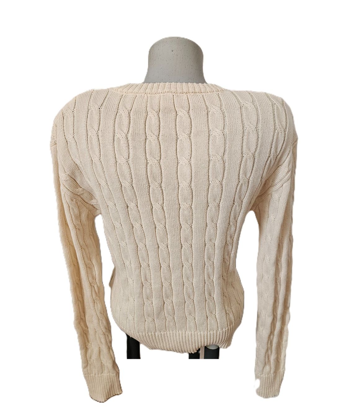 Pullover & Sweatshirts: Strick Pullover Gr. M ecru mit gesticktem Herz – Gebraucht aus Füllinsdorf von Sunnebliemli7 1