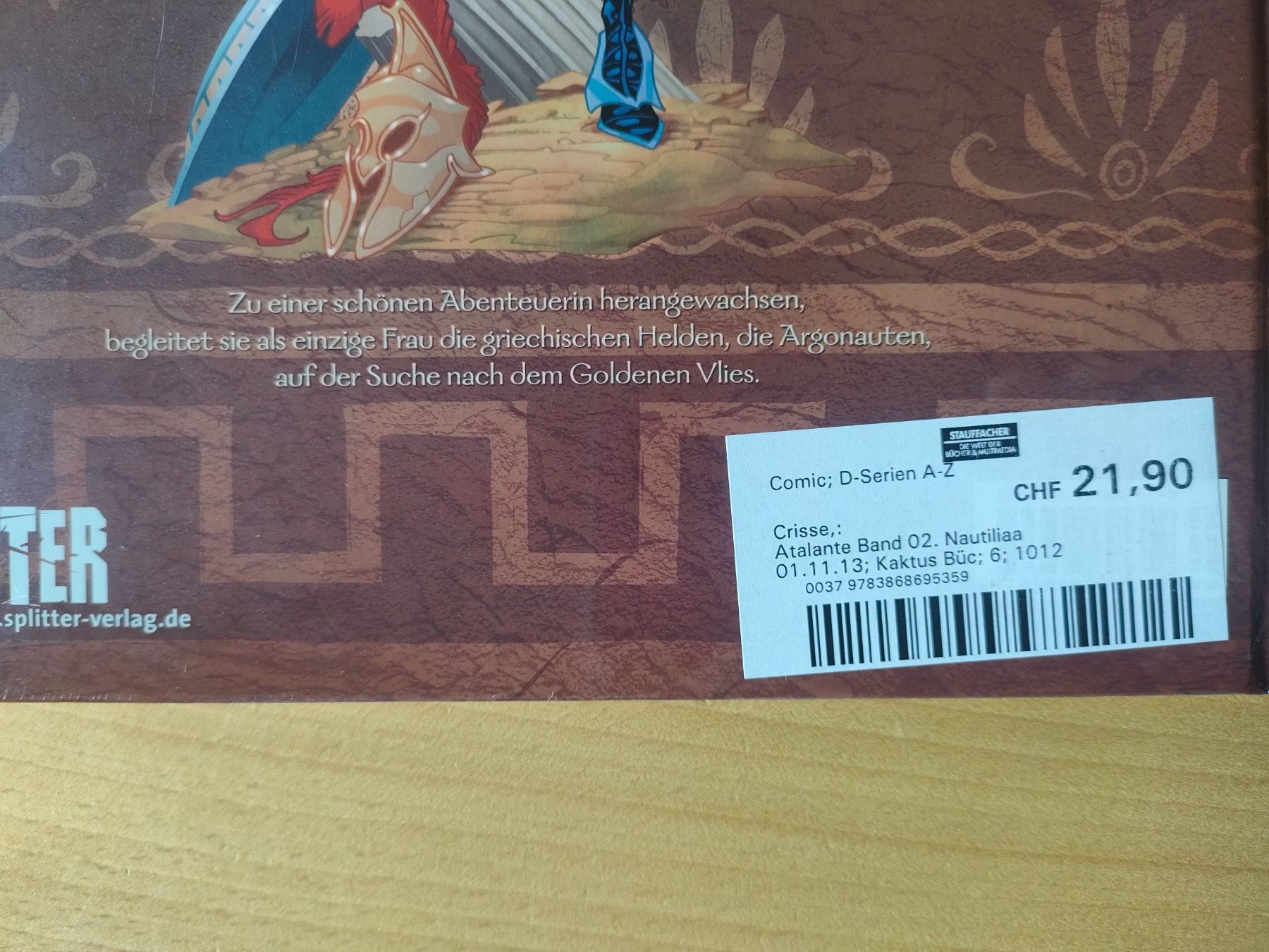 Fumetti: Splitter Comic , Atalante, Hard-Cover – Nuovo e nell'imballaggio originale da Schwanden Sigrisw venduto da pho_2mc9 3