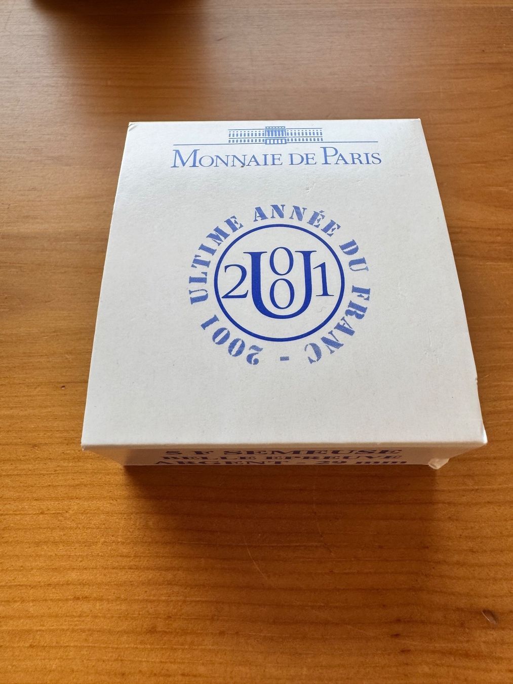Tutti le monete: 5 Francs 2001 Silber PP - La Semeuse – Usato da Meilen venduto da coins4sale 4