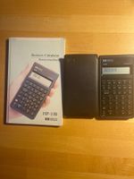 Taschenrechner HP-10B, Hülle, Benutzerhandbuch