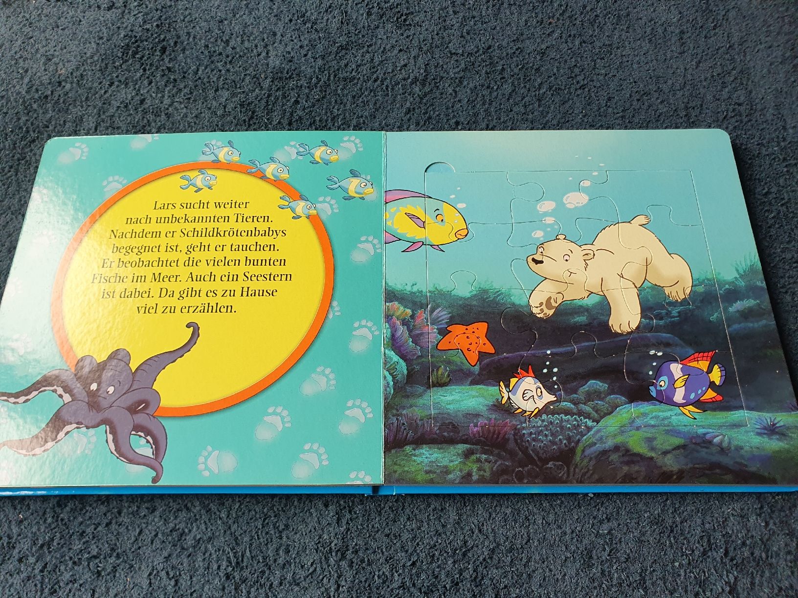 Puzzles: Der kleine Eisbär, Puzzlebuch mit 5 Puzzles à  12 Teile – Gebraucht aus Zürich von cha_bfl5 3