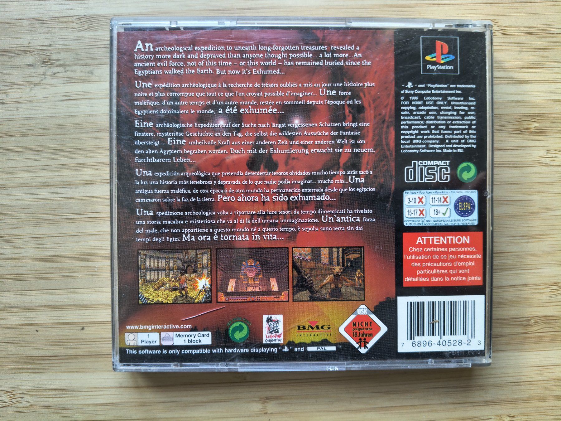 Giochi: Exhumed (PS 1) – Usato da Riedholz venduto da ste_96cd 1