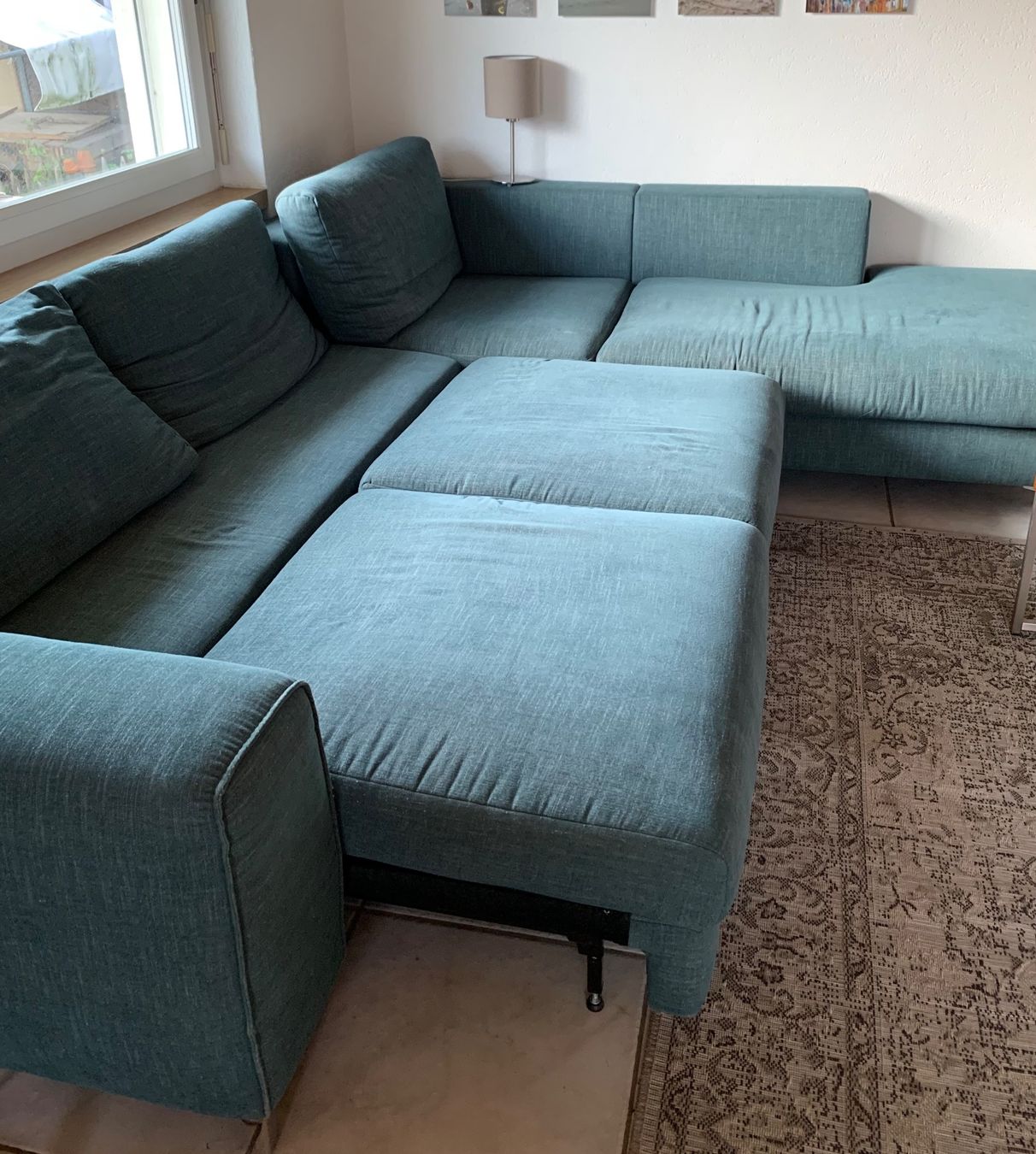 : Ecksofa petrol – D'occasion à Hallwil par Lima98 5